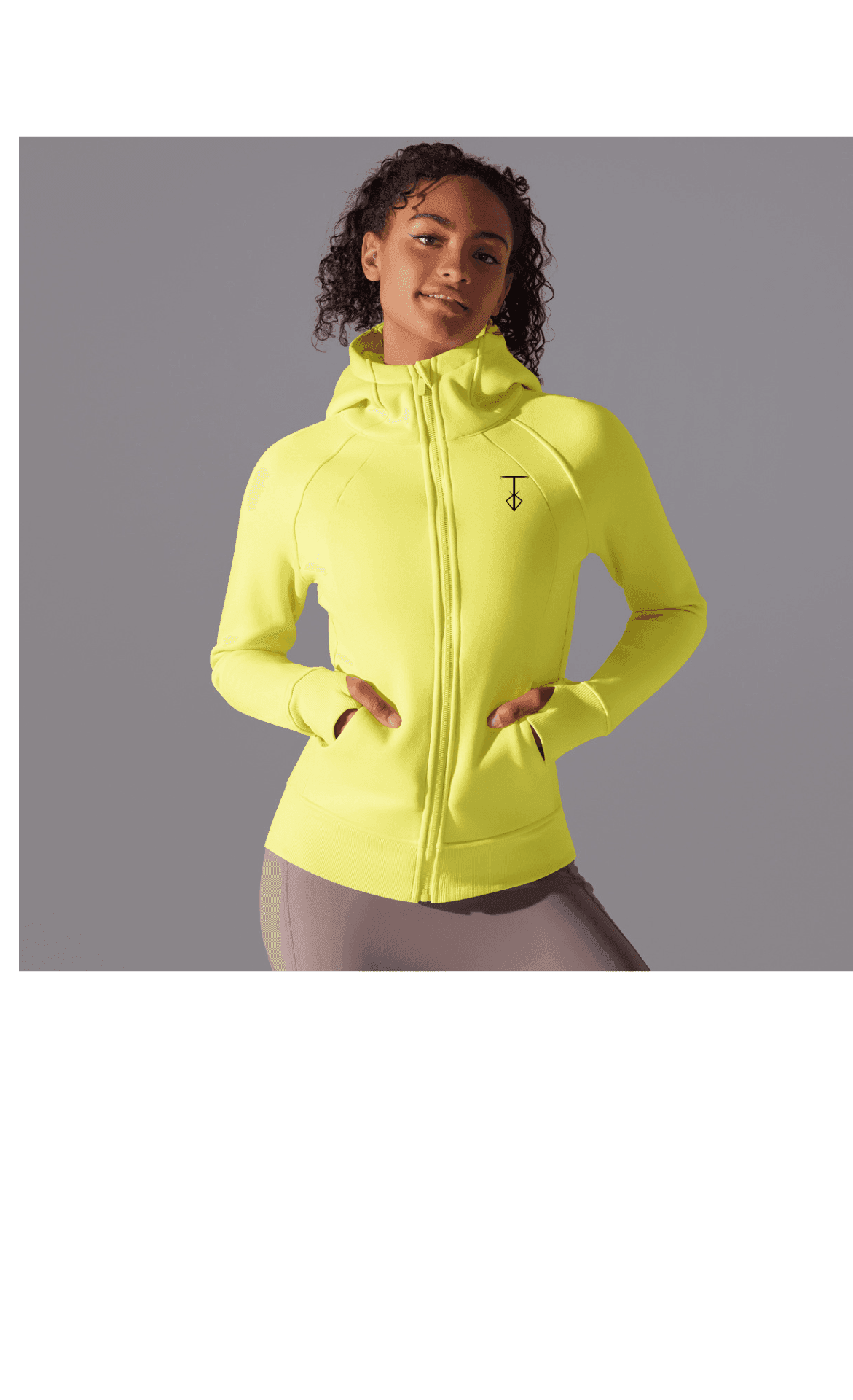 Yoga training fitness jacket - THE REAL REBELS