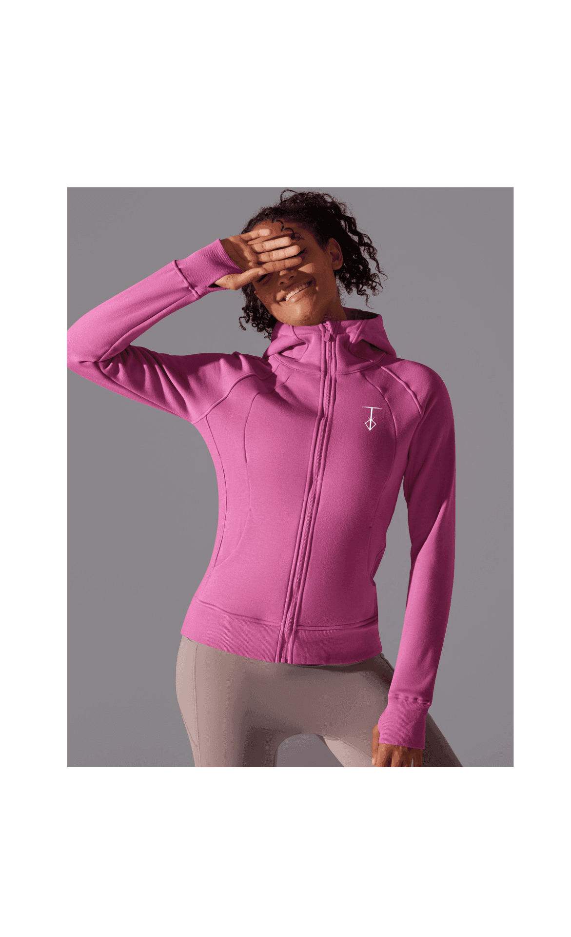 Yoga training fitness jacket - THE REAL REBELS