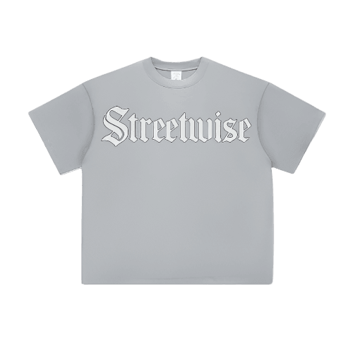 THE REAL REBELS heavy cotton shirt Light gray / S Streetwise